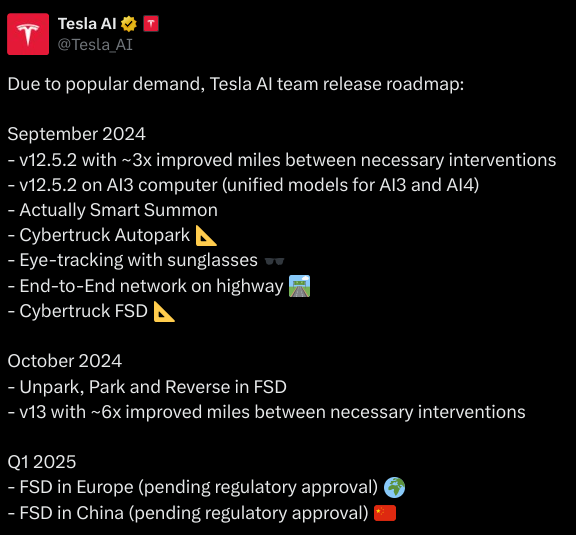 Tesla FSD Rollout